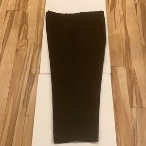 Mens Roma Milano Black Dress Pants